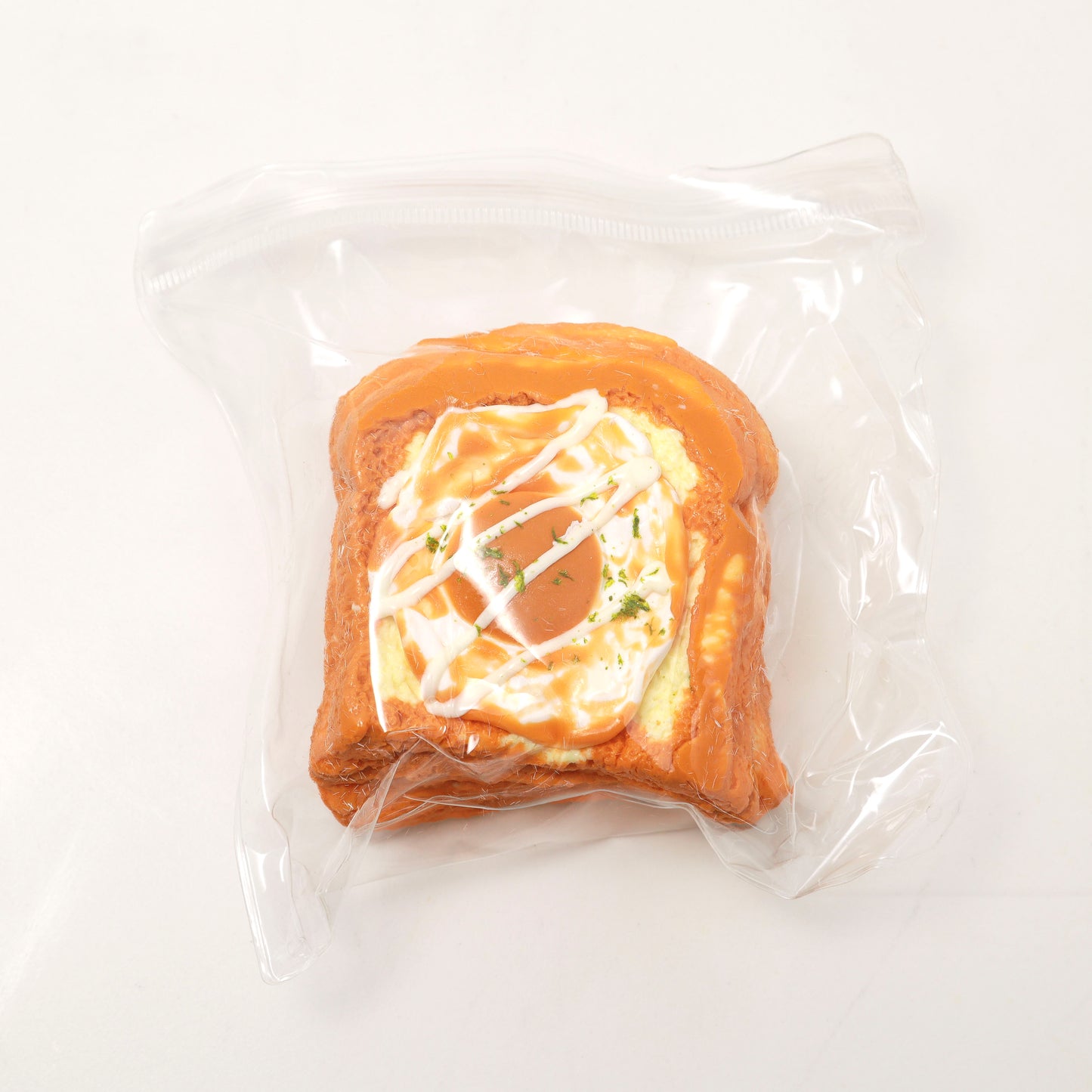 Egg sandwiches pinch simulation food play sandwiches imitation silicone stress relieving toys